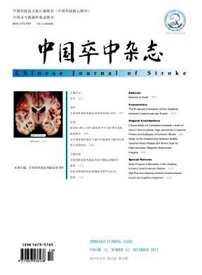 中国卒中杂志